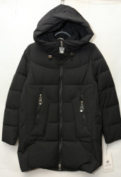 Куртки зимние женские LILIYA  (черный) оптом 41235086 1108-1
