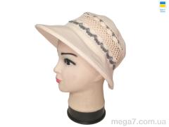 Панама, Mabi оптом 0697 бежевий