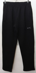 Спортивные штаны мужские на флисе (black) оптом Турция 08267145 03-20