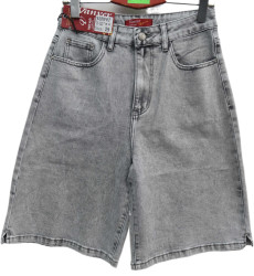 Шорты джинсовые женские VANVER ПОЛУБАТАЛ оптом 13296850 132-230