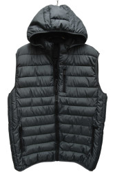 Жилетки мужские БАТАЛ (серый) оптом 25934701 E08-38