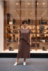 Платья женские БАТАЛ оптом 43917582 74-63