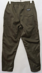 Спортивні штани жіночі БАТАЛ на флісі оптом