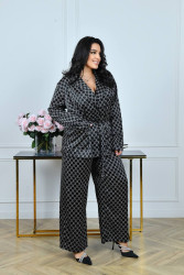 Ночные пижамы женские БАТАЛ оптом 05187943 107-132