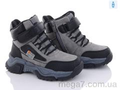 Ботинки, Цветик оптом HB398 grey-black
