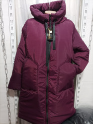 Куртки зимние женские БАТАЛ на меху оптом 54280367 04-32