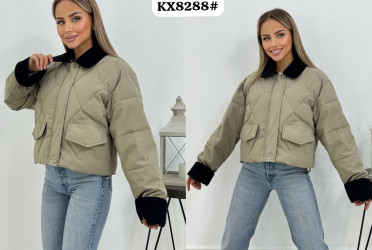 Куртки демисезонные женские оптом 54631298 KX8288-30