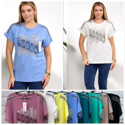 Футболки жіночі БАТАЛ оптом