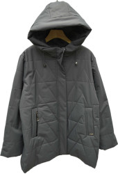 Куртки демисезонные женские БАТАЛ оптом 92035416 6621-39