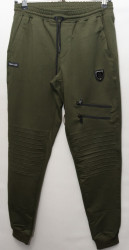 Спортивные штаны мужские (khaki) оптом 42701386 QN35-4