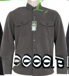 Рубашки мужские на меху оптом 53017862 696-85