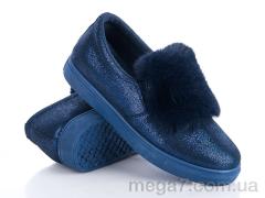 Слипоны, Ok Shoes оптом 1666-2 blue