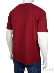 Футболка, Мир оптом 3188-2838-3 bordo