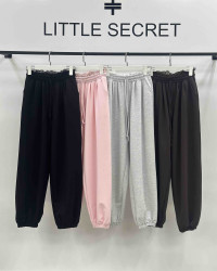 Спортивные штаны женские (шоколад) оптом 50213986 1058-124