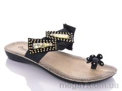 Шлепки, DeMur оптом Demur W26-07200 black
