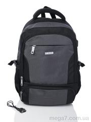 Рюкзак, Superbag оптом 1218 grey