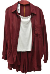 Костюмы женские (3-ка) ПОЛУБАТАЛ оптом 57463912 763-22