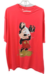 Футболки женские БАТАЛ оптом 25143786 B40-117