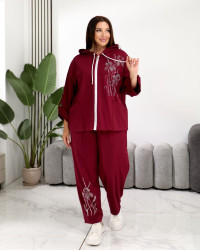 Спортивные костюмы женские БАТАЛ оптом 06835712 446-149