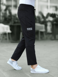 Спортивні штани чоловічі (black) оптом