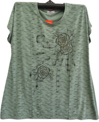 Футболки женские БАТАЛ оптом 38516742 509-10