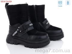 Ботинки, QQ shoes оптом JP27 black