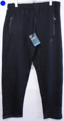 Спортивные штаны мужские БАТАЛ (dark blue) оптом 08721396 3020-24