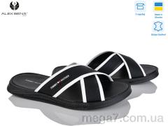 Шлепки, Alex Bens оптом T3 чорний
