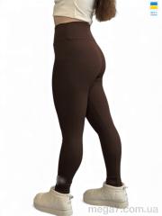 Лосины, Sport style оптом 50225-1-1 шоколад
