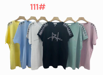 Футболки женские БАТАЛ оптом 52134768 111-116