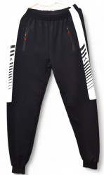 Спортивные штаны мужские (черный) оптом 87321650 02-5