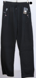 Спортивные штаны мужские (black) оптом 81753496 7102-2