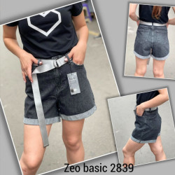 Шорты джинсовые женские ZEO BASIC оптом Турция 84572601 2839-22