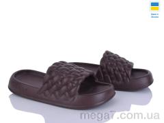 Шлепки, Golden Lion оптом 2001 коричневий
