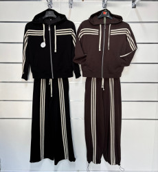 Спортивные костюмы женские (черный) оптом 16059843 0124-227