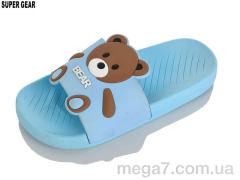 Шлепки, Super Gear оптом 02065-09 blue