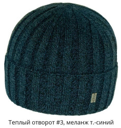 Шапки мужские на флисе оптом 38741206 77-10