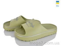 Шлепки, Rai shoes оптом 540-016 оливка