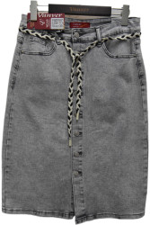Спідниці джинсові жіночі БАТАЛ оптом 
