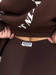 Лосини жіночі на флісі оптом LAVANDA