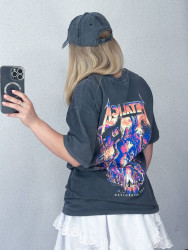 Футболки жіночі (темно-сірий) оптом