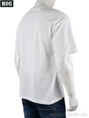 Футболка, BIG оптом --- 4072-M06-2 white