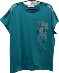 Футболки женские БАТАЛ оптом 80475932 25-191