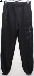 Спортивные штаны мужские на флисе (gray) оптом 07521934 010-41