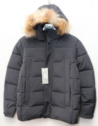 Куртки зимние мужские (серый) оптом 68720451 8825-59