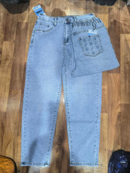 Джинсы МОМЫ СУПЕР БАТАЛ женские оптом 26709341 572-54