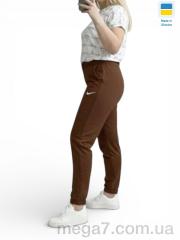 Спортивные брюки, Sport style оптом 1055-1NI шоколад
