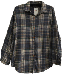 Рубашки женские ПОЛУБАТАЛ оптом 73901452 7756-189