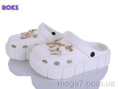 Кроксы, Roks оптом 152-2-9 білий