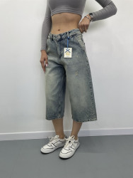 Шорты джинсовые женские I8DENIM оптом 50248769 01-56